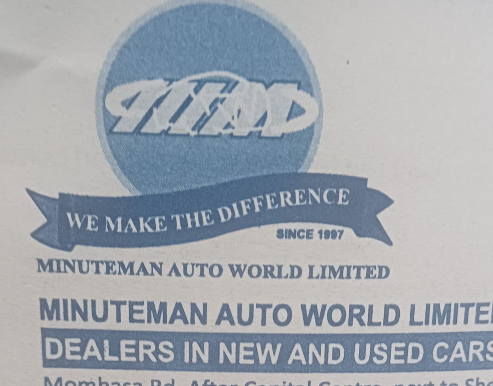 Minuteman Autoworld ltd logo